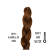 Kép 1/4 - Afro szintetikus 100% kanekalon haj 85gr #30