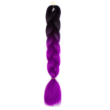 Kép 1/3 - Afro ombre szintetikus haj 21 fekete-lila