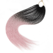 Kép 1/6 - Afro ombre twist szintetikus haj - fekete-pink