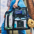 Kép 7/7 - Get Set Go Bag Original Spotty átlátszó sminkes és fodrász set táska