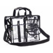 Kép 1/7 - Get Set Go Bag Original Spotty átlátszó sminkes és fodrász set táska