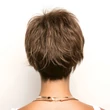 Kép 3/3 - Billie Marble Brown Rooted paróka hátulról