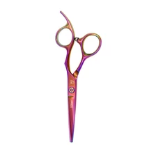 Eurostil Hajvágó olló vágó professzionális 5,5&quot; szivárvány 06973