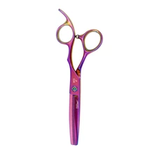 Eurostil Hajvágó olló ritkító Professzionális 6&quot; szivárvány 06975