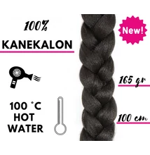 Afro szintetikus 100% kanekalon haj 165g - 1B