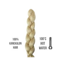 Afro szintetikus 100% kanekalon haj 85gr #613