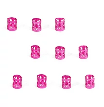 Hajékszer hajgyűrű pink