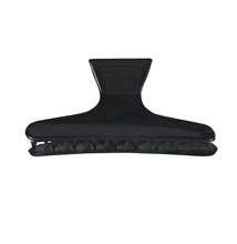 Eurostil csipesz műanyag fekete 12db 00084/50