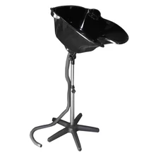 Eurostil Hajmosótál hordozható Basin fekete 03736