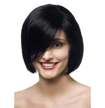 City Deluxe paróka, színkód: 1-es fekete