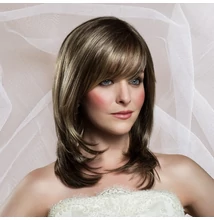 Solo Long Dark Choco paróka