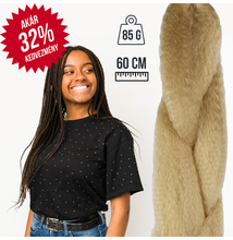 Afro Jumbo Braid szintetikus haj színkód 22