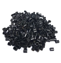 Mikrogyűrű hajhosszabbításhoz nano 2,5mm 1000db fekete