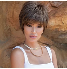 Billie Marble Brown Rooted paróka