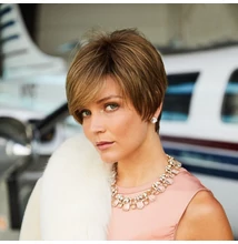 Eva Honey Wheat Rooted paróka