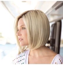 Hailey Champagne Rooted paróka