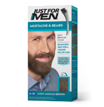 Just for Men Mustache &amp; Beard szakáll és bajusz színező - M-30