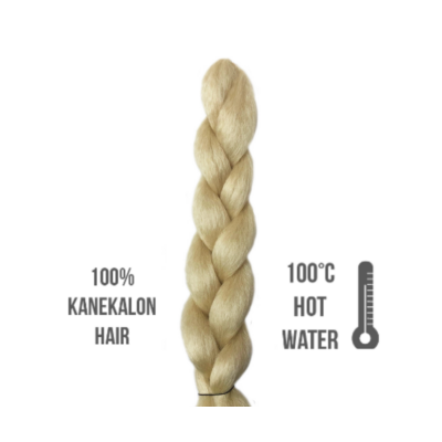 Afro szintetikus 100% kanekalon haj 85gr #613