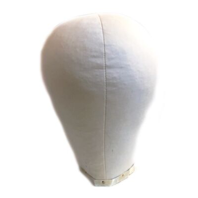 Textil babafej fehér  60 cm