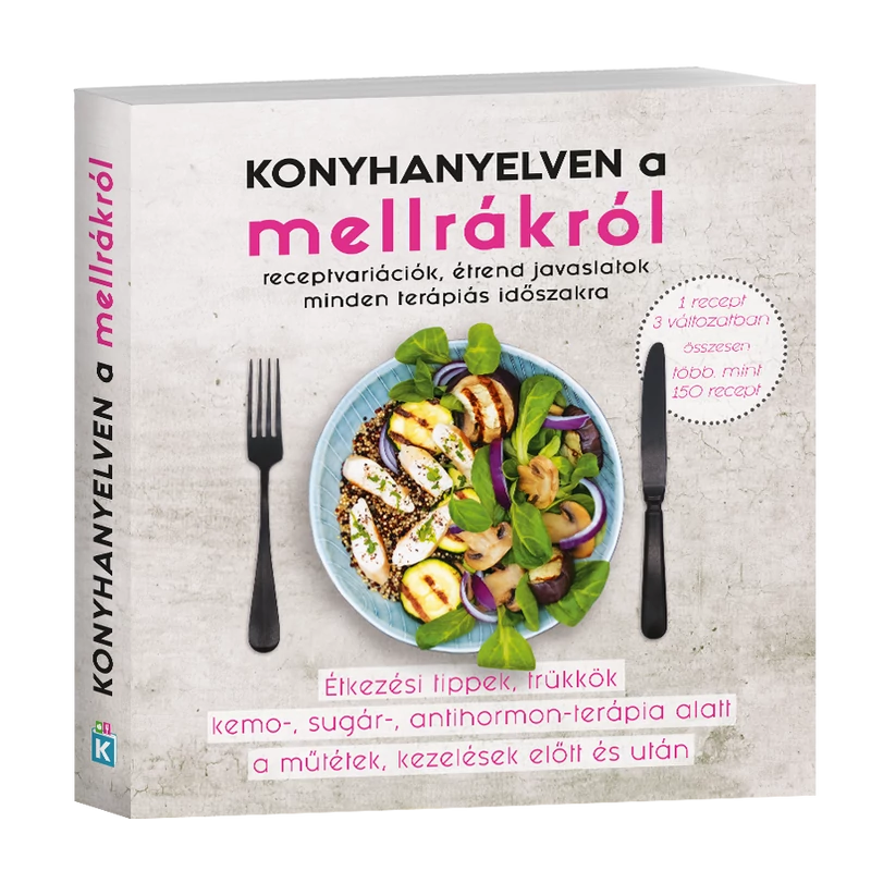 Könyv - Konyhanyelven a mellrákról