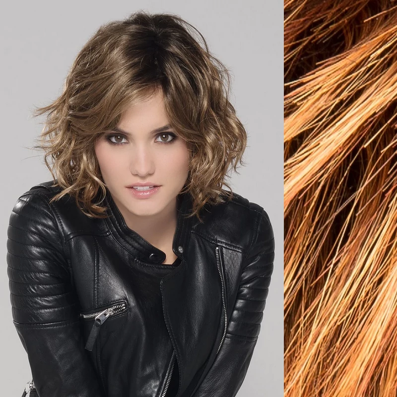 Girl Mono Safranred Rooted paróka