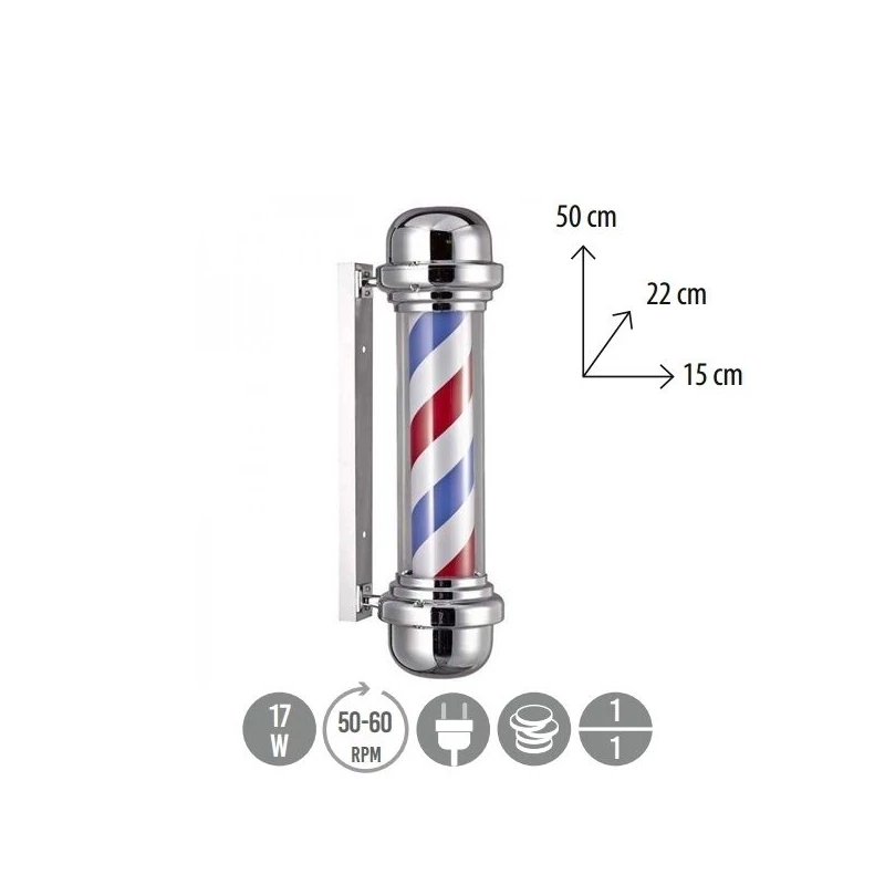 Eurostil Barber pole kicsi 04743