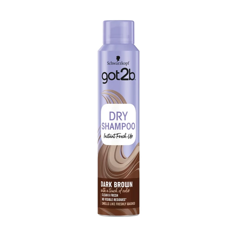 Schwarzkopf got2b száraz sampon barna haja 200ml
