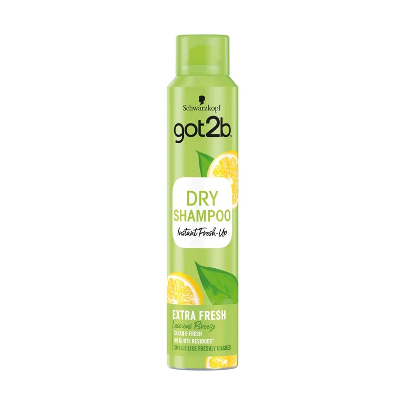 Schwarzkopf got2b száraz sampon Extra Fresh 200ml