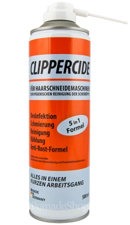 Barbicide Clippercide hajvágógép tisztító fertőtlenítő olajozó spray 500ml