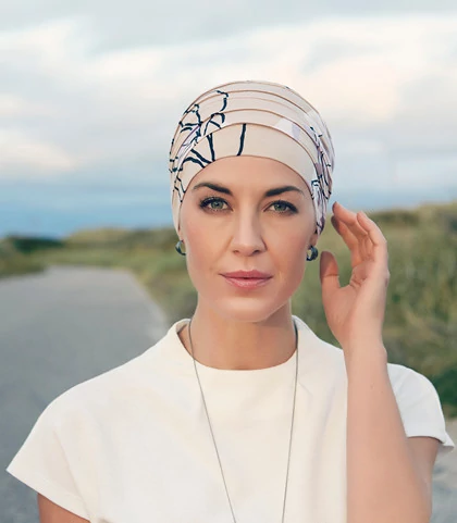 Christine Yoga mintás turbán