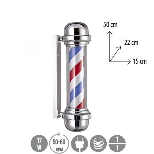 Eurostil Barber pole kicsi 04743