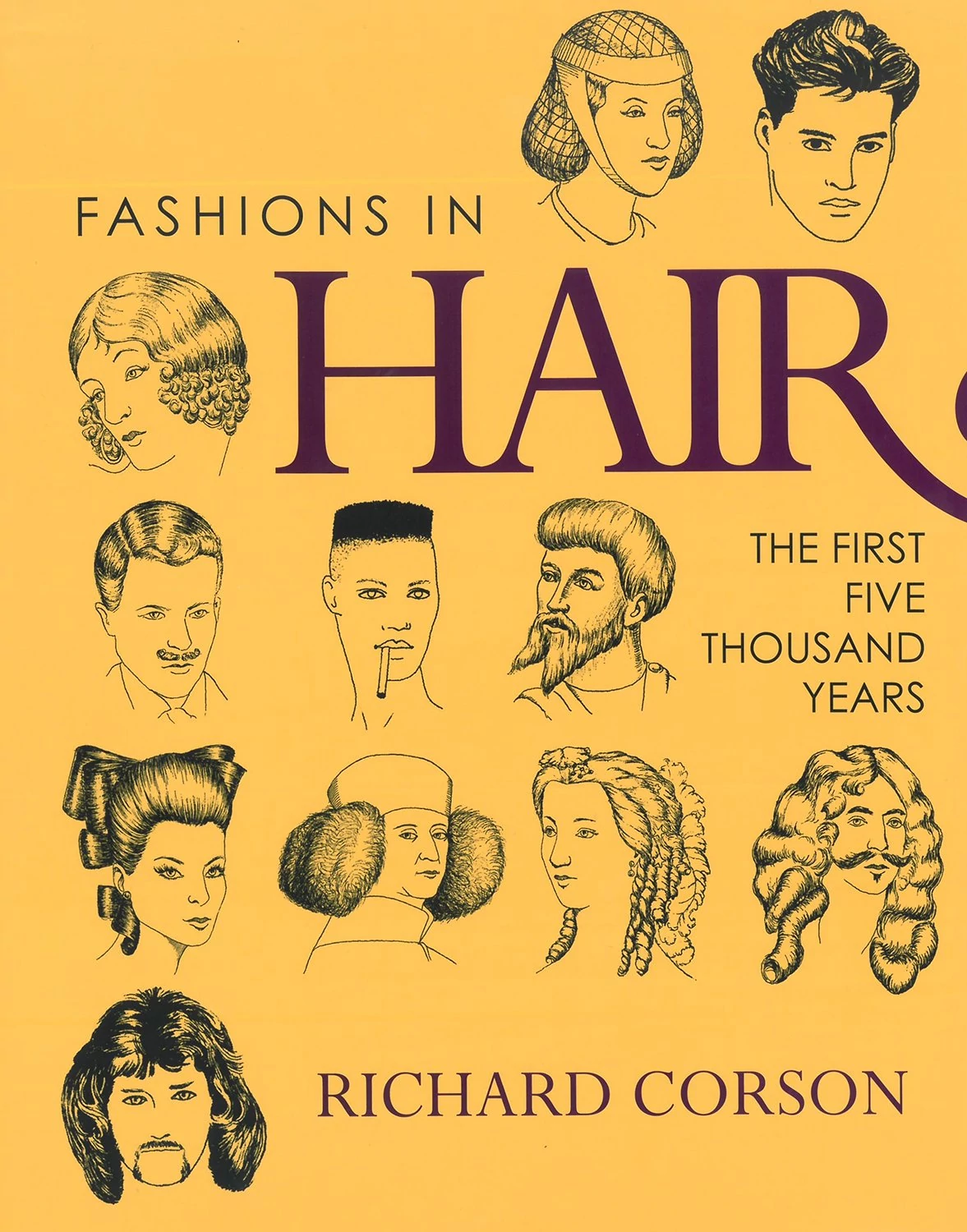 Richard Corson - Fashions in Hair - The first five thousand years - Könyv