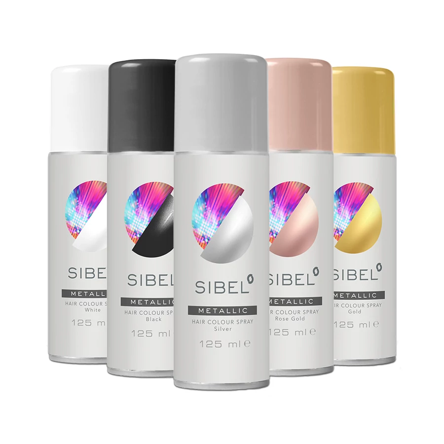 Sibel hajszínező spray metál ezüst 125ml 0230000-32