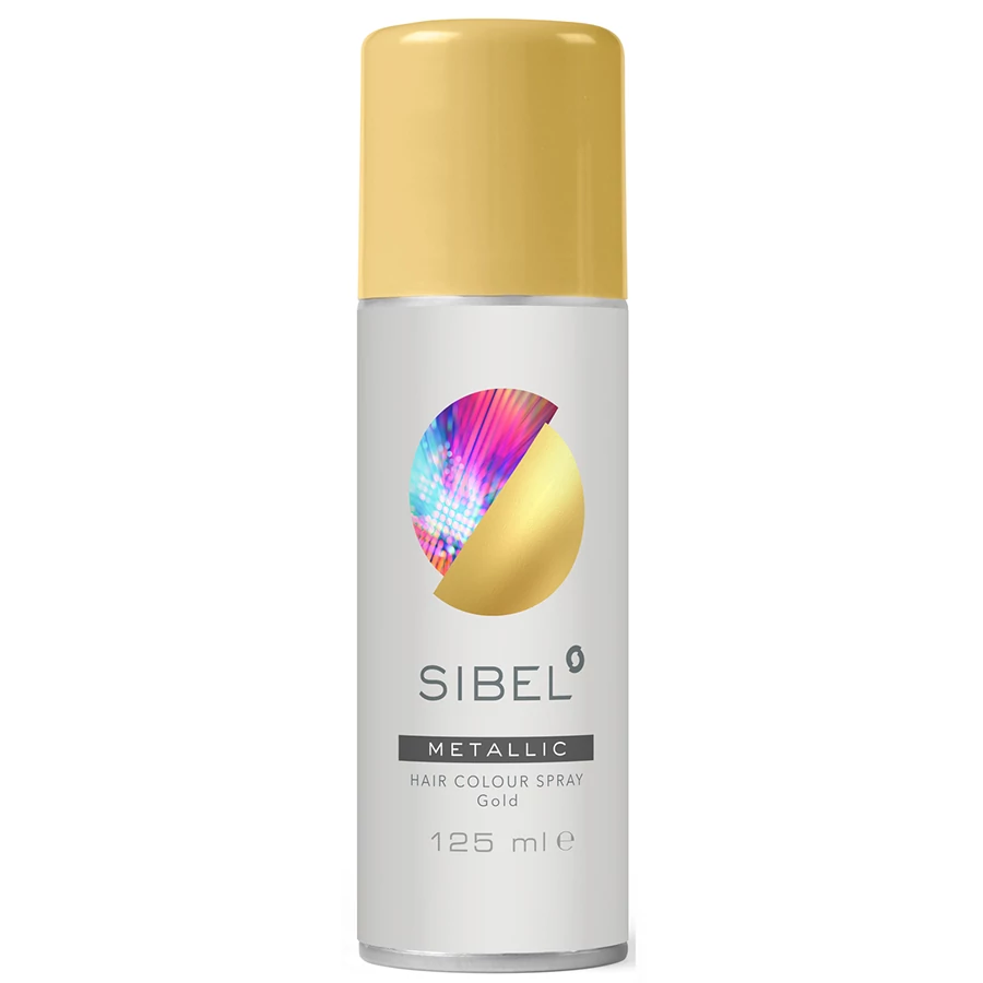 Sibel hajszínező spray metál arany 125ml 0230000-33